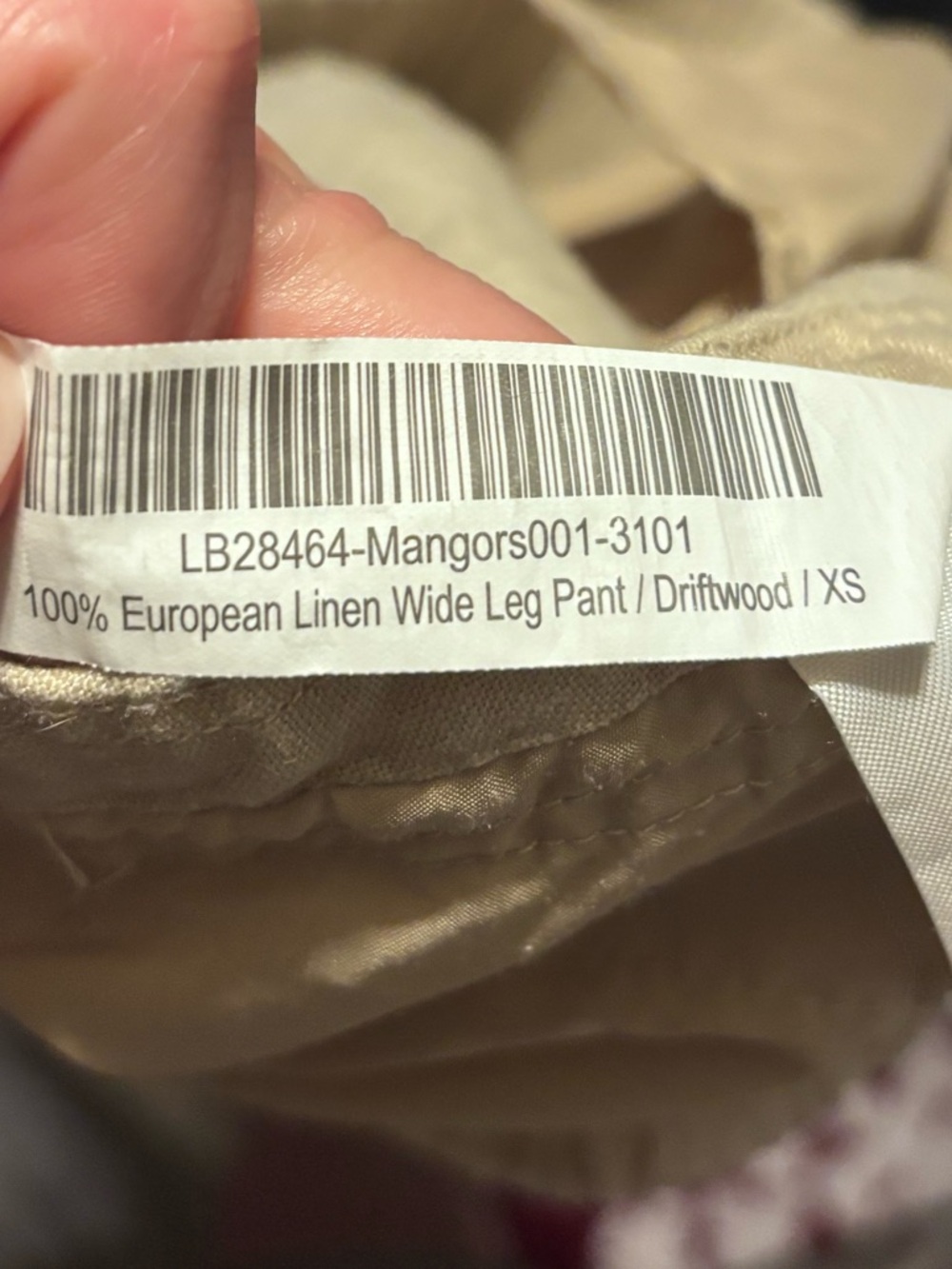 Quince 100% European Linen Wide Leg Pants - Picture 8 of 8